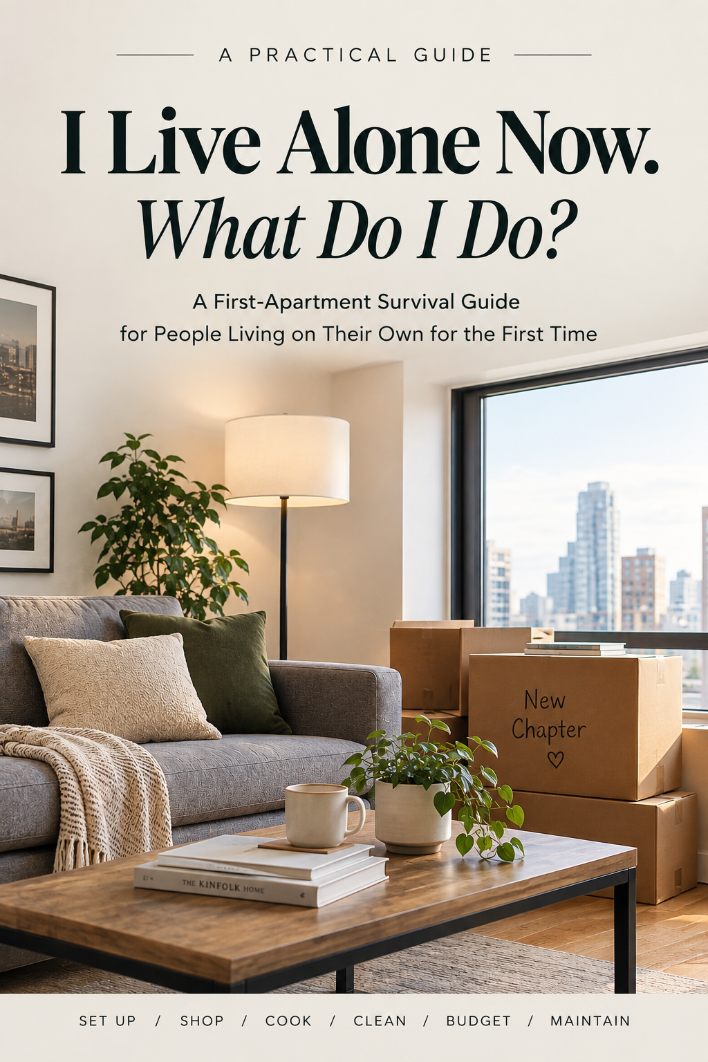 I LIVE ALONE NOW. WHAT DO I DO?